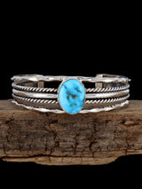 Native American Jewelry Kingman Turquoise Cuff Bracelet