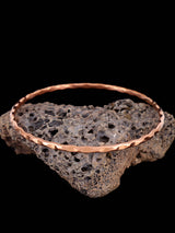 Native American Copper Bangle Bracelet - PuebloDirect.com