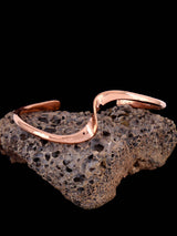 Navajo Copper Wave Bracelet - PuebloDirect.com