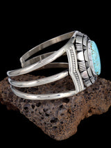 Native American Jewelry #8 Turquoise Cuff Bracelet - PuebloDirect.com