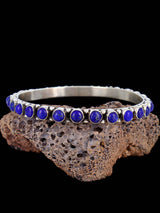 Bracelet jonc cheval conteur en argent sterling amérindien