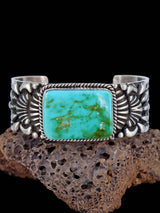 Native American Indian Jewelry Natural Royston Turquoise Cuff Bracelet