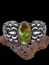 Navajo Jewelry Natural Royston Turquoise Cuff Bracelet