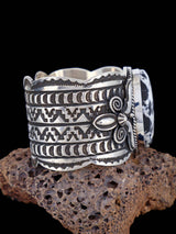 Navajo Jewelry Pulsera de plata de ley con lapislázuli