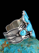 Bijoux amérindiens Bracelet manchette Kingman Turquoise