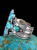 Bijoux amérindiens Bracelet manchette Kingman Turquoise
