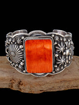 Pulsera de puño turquesa Royston natural de plata de ley nativa americana