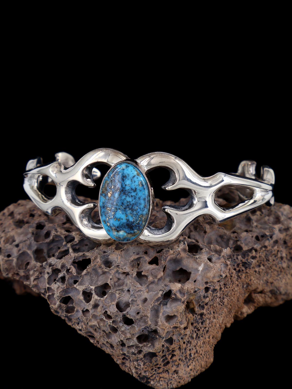 Navajo Turquoise Sterling Silver Cuff Bracelet