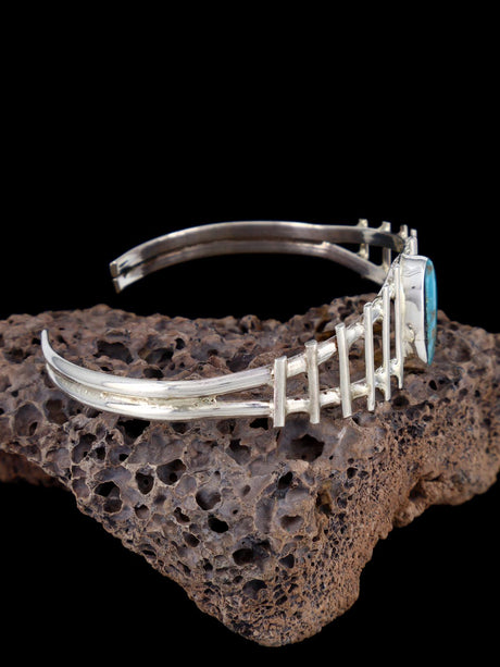 Bijoux amérindiens Bracelet manchette Kingman Turquoise