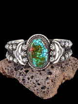 Native American Jewelry Kingman Turquoise Cuff Bracelet
