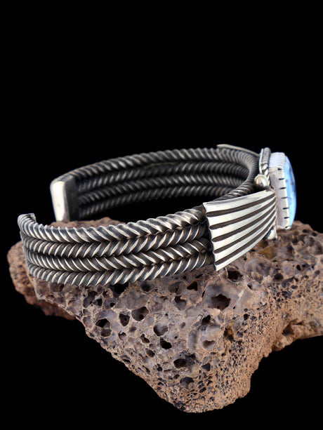 Joyería Nativa Americana Sonora Oro Pulsera Turquesa