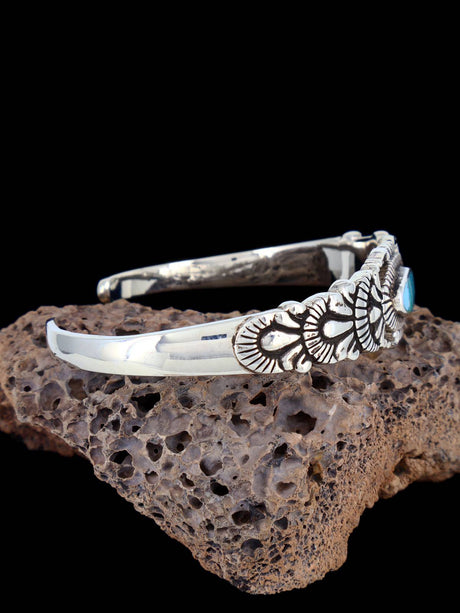 Native American Turquoise Mosaic Inlay Bracelet