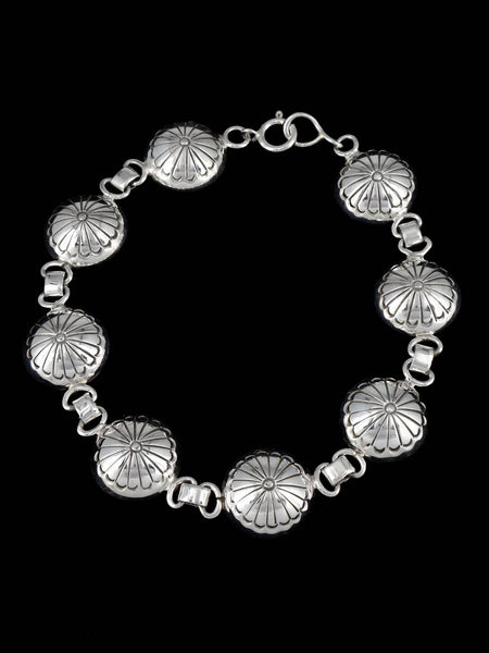 Native American Sterling Silver Link Bracelet – PuebloDirect.com