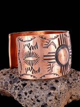 Native American Copper Cuff Bracelet