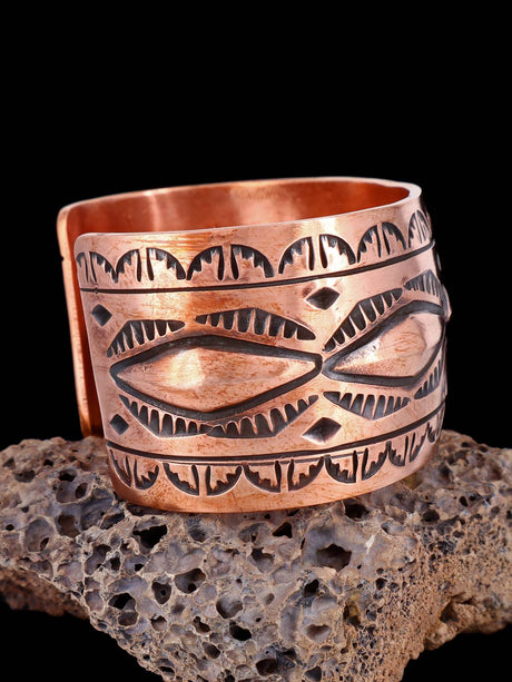 Native American Copper Cuff Bracelet