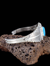 Navajo Sterling Silver Turquoise Cuff Bracelet