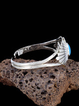 Navajo Sterling Silver Turquoise Cuff Bracelet