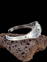 Navajo Sterling Silver Turquoise Cuff Bracelet