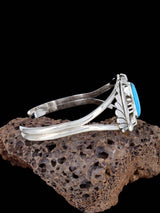 Navajo Sterling Silver Turquoise Cuff Bracelet