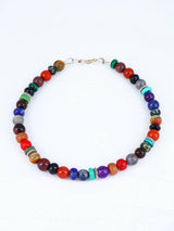 Navajo Multi Stone Single Strand Beaded Bracelet