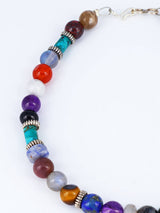 Navajo Multi Stone Single Strand Beaded Bracelet