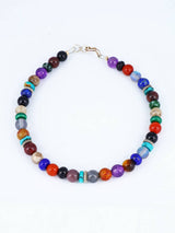Navajo Multi Stone Single Strand Beaded Bracelet