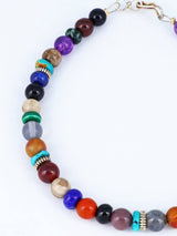 Navajo Multi Stone Single Strand Beaded Bracelet
