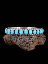 Native American Sleeping Beauty Turquoise Bangle Bracelet