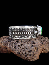 Navajo Jewelry Bracelet en argent sterling Dry Creek Turquoise Thunderbird