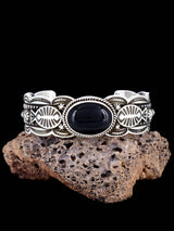 Navajo Jewelry Bracelet en argent sterling Dry Creek Turquoise Thunderbird