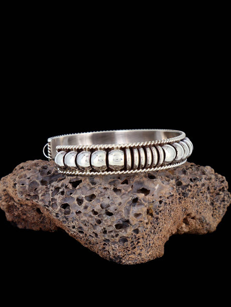 Brazalete de plata de ley nativo americano