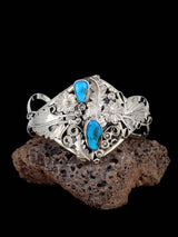 Navajo Turquoise Sterling Silver Cuff Bracelet