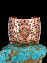 Native American Copper Cuff Bracelet