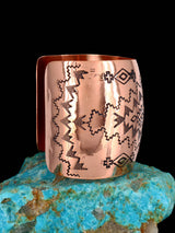 Native American Copper Cuff Bracelet