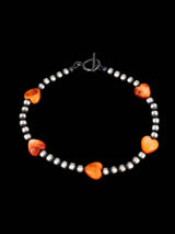 Pulsera de cuentas de turquesa de joyería india nativa americana