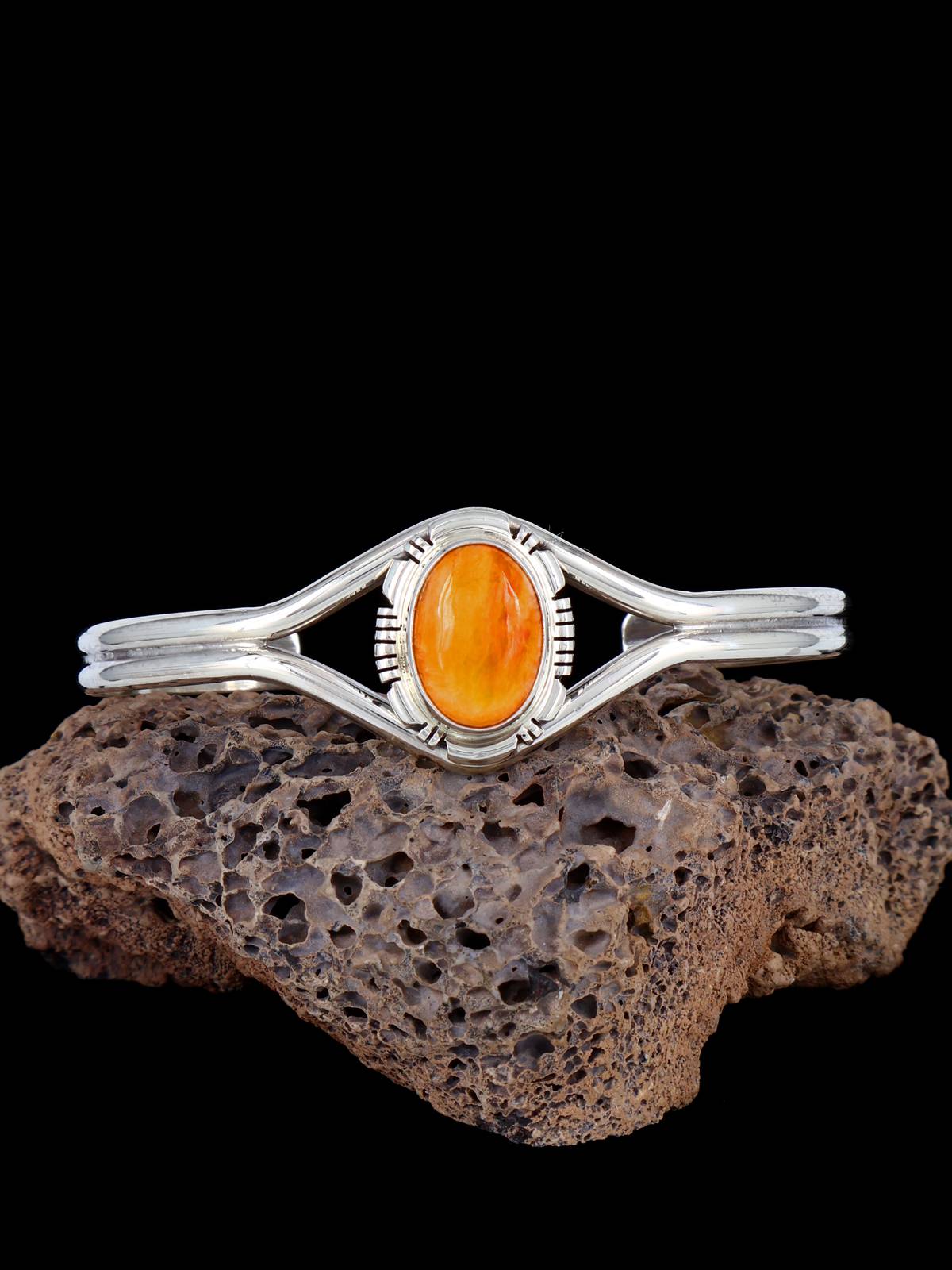 Pulsera de ostra espinosa de joyería nativa americana