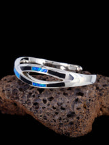 Pulsera con incrustaciones de adoquines turquesas #8 de nativos americanos