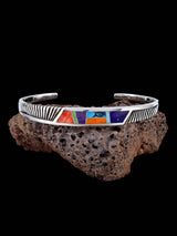 Pulsera con incrustaciones de adoquines turquesas #8 de nativos americanos