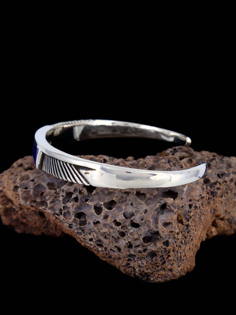 Native American Indian Summer Inlay Cuff Bracelet