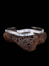 Pulsera con incrustaciones de adoquines turquesas #8 de nativos americanos