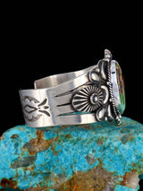 Navajo Jewelry Natural Royston Turquoise Cuff Bracelet