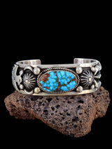 Joyería india nativa americana Kingman pulsera turquesa