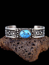 Navajo Jewelry Natural Golden Hill Turquoise Cuff Bracelet
