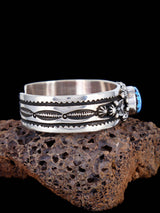 Navajo Jewelry Natural Golden Hill Turquoise Cuff Bracelet