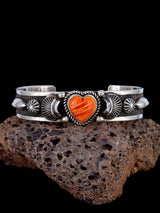 Joyería nativa americana Pulsera de ostra espinosa y turquesa de oro de Sonora