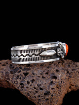 Joyería nativa americana Pulsera de ostra espinosa y turquesa de oro de Sonora