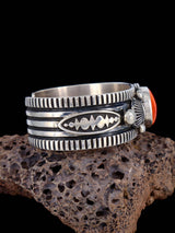 Joyería nativa americana Pulsera de ostra espinosa y turquesa de oro de Sonora