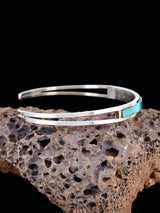 Native American Zuni Turquoise Inlay Bracelet