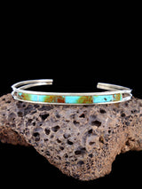 Native American Zuni Turquoise Inlay Bracelet