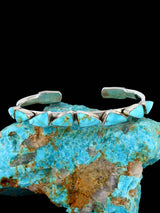 Navajo Turquoise Sterling Silver Cuff Bracelet